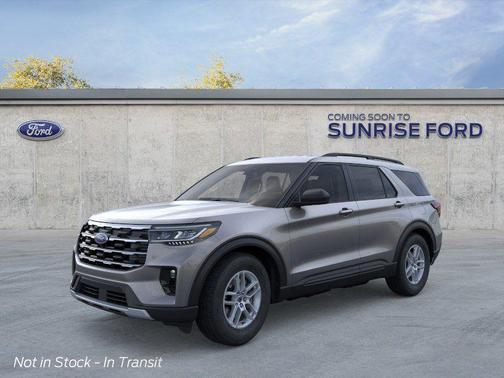 Gray 2026 Ford Explorer Active