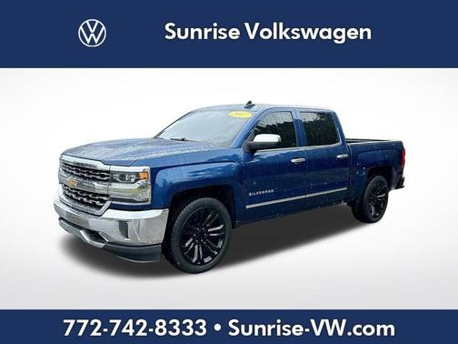 Deep Ocean Blue Metallic 2017 Chevrolet Silverado 1500 1LZ
