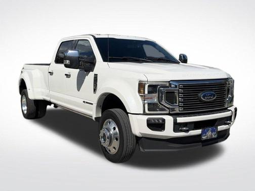 White Metallic 2022 Ford F-450 Platinum