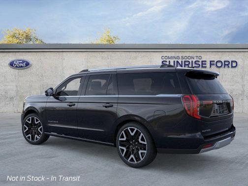 Black 2026 Ford Expedition Max Platinum