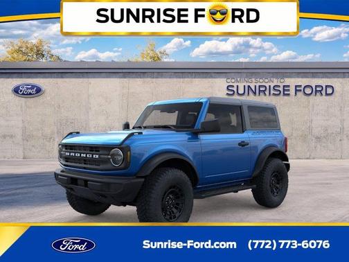 Blue 2026 Ford Bronco Base