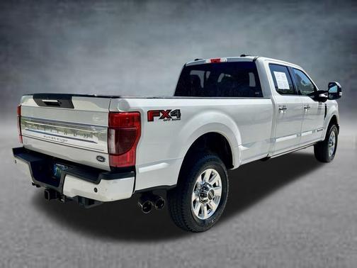 White Metallic 2020 Ford F-350 Platinum