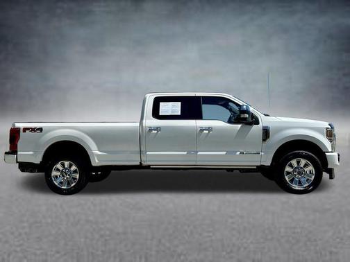 White Metallic 2020 Ford F-350 Platinum