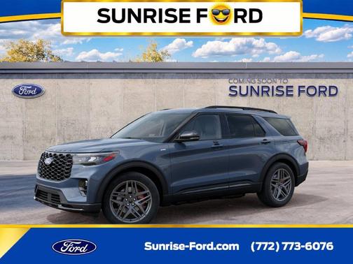 Vapor Blue 2027 Ford Explorer ST-Line