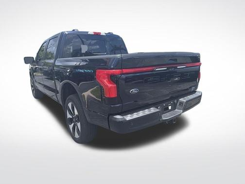 Antimatter Blue Metallic 2023 Ford F-150 Lightning LARIAT