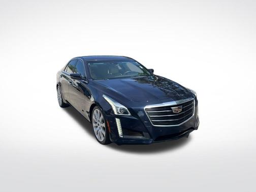 Dark Adriatic Blue Metallic 2018 Cadillac CTS 3.6L Twin Turbo Vsport