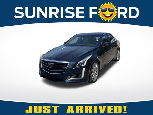 Dark Adriatic Blue Metallic 2018 Cadillac CTS 3.6L Twin Turbo Vsport
