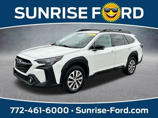 Crystal White Pearl 2025 Subaru Outback Premium
