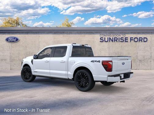 White 2026 Ford F-150 Platinum