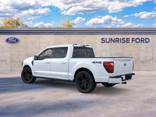 Star White 2026 Ford F-150 Platinum