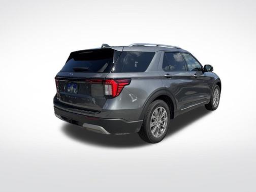 Gray Metallic 2026 Ford Explorer Platinum