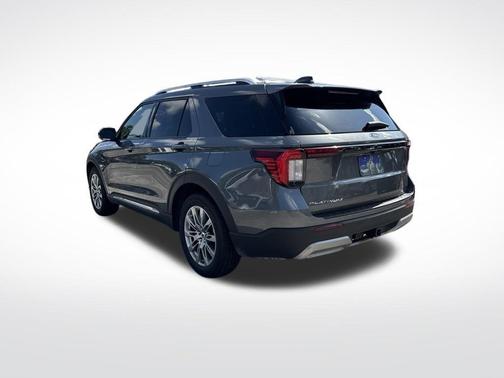 Gray Metallic 2026 Ford Explorer Platinum