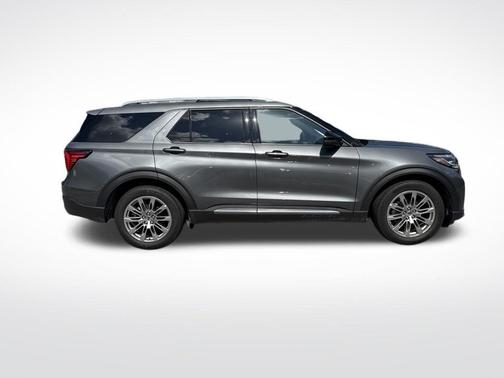 Gray Metallic 2026 Ford Explorer Platinum