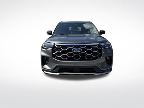 Gray Metallic 2026 Ford Explorer Platinum