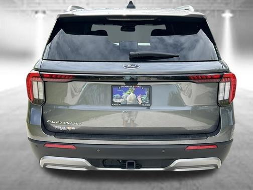 Gray Metallic 2026 Ford Explorer Platinum