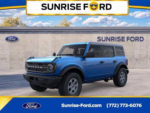 Blue Metallic 2026 Ford Bronco Big Bend