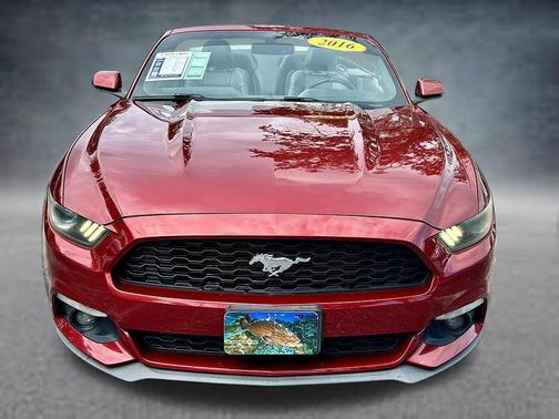 Ruby Red Metallic 2016 Ford Mustang EcoBoost Premium