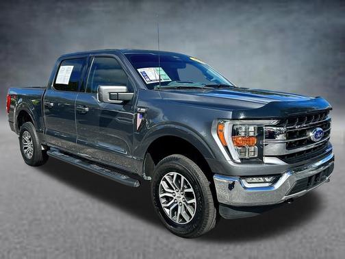 Gray Metallic 2022 Ford F-150 Lariat