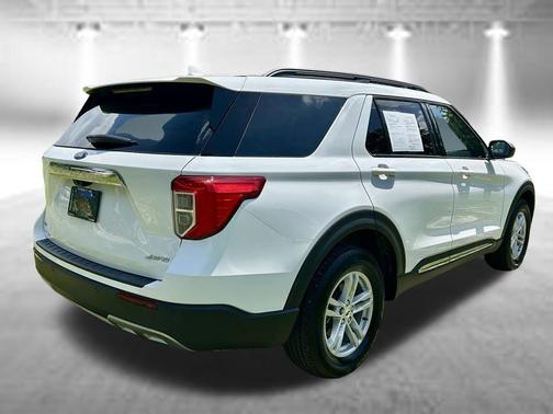 White Metallic 2024 Ford Explorer XLT