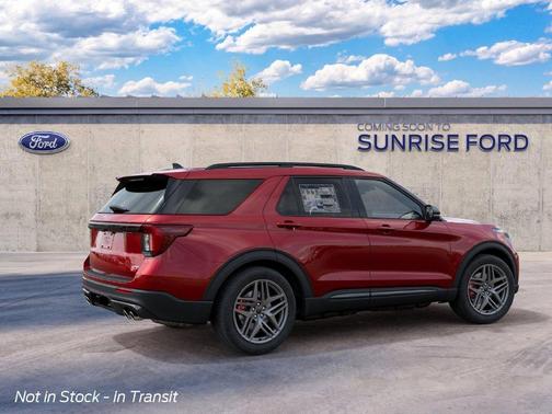 Ruby Red 2027 Ford Explorer ST