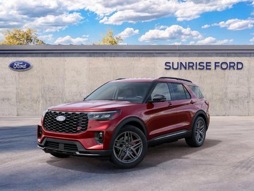 Ruby Red Metallic 2027 Ford Explorer ST