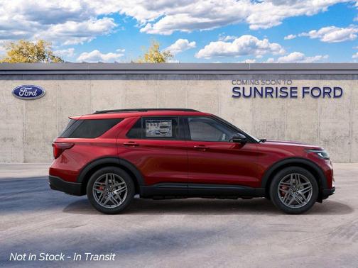 Ruby Red 2027 Ford Explorer ST