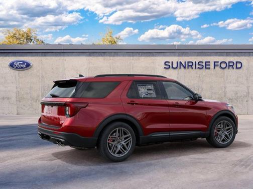 Ruby Red Metallic 2027 Ford Explorer ST