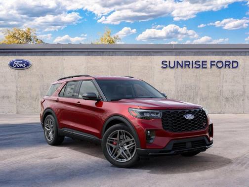 Ruby Red Metallic 2027 Ford Explorer ST