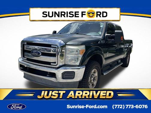 Green 2015 Ford F-250 XLT