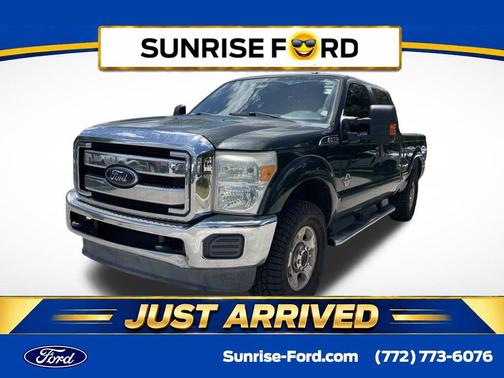 Green 2015 Ford F-250 XLT