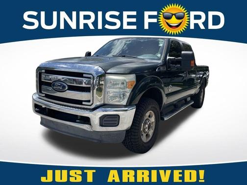 Green 2015 Ford F-250 XLT