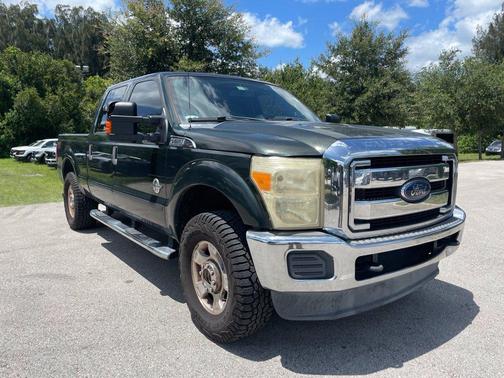 Green 2015 Ford F-250 XLT