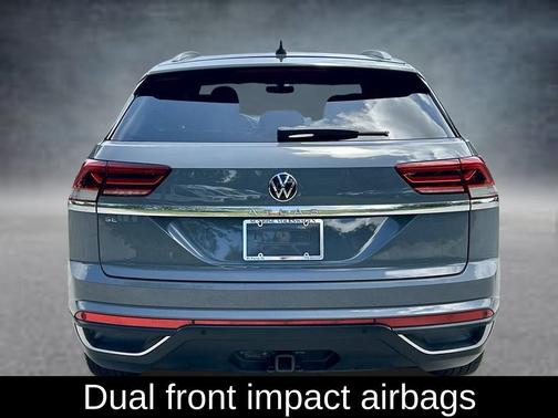 Pure Gray 2020 Volkswagen Atlas Cross Sport 3.6L V6 SE w/Technology