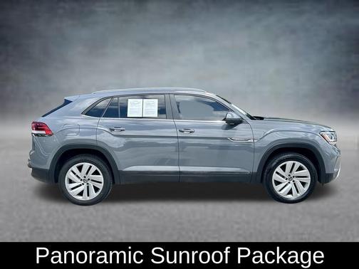 Pure Gray 2020 Volkswagen Atlas Cross Sport 3.6L V6 SE w/Technology