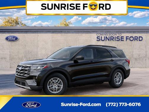 Black 2027 Ford Explorer Active