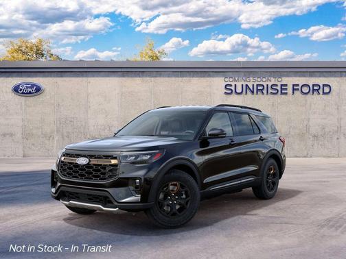 Black 2027 Ford Explorer