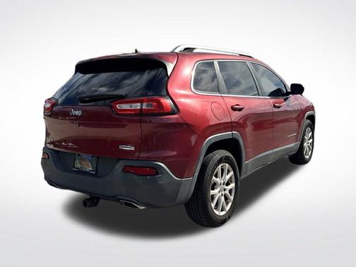 Deep Cherry Red Crystal 2015 Jeep Cherokee Latitude