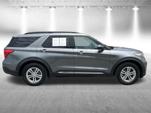 Gray Metallic 2023 Ford Explorer XLT