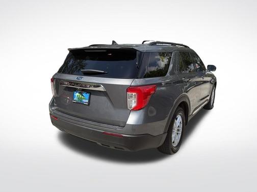 Gray Metallic 2023 Ford Explorer XLT