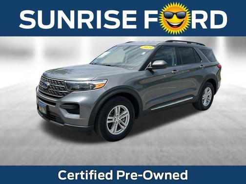 Gray Metallic 2023 Ford Explorer XLT