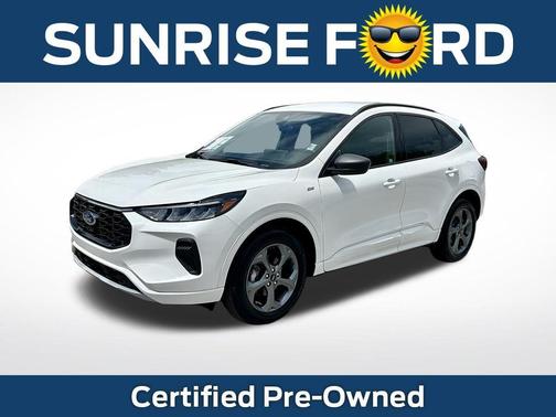Star White 2023 Ford Escape ST-Line