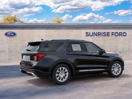 Black 2027 Ford Explorer Platinum