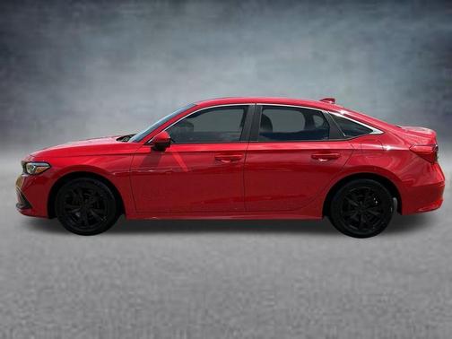 Rallye Red 2022 Honda Civic LX