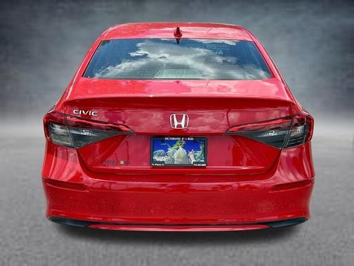 Rallye Red 2022 Honda Civic LX