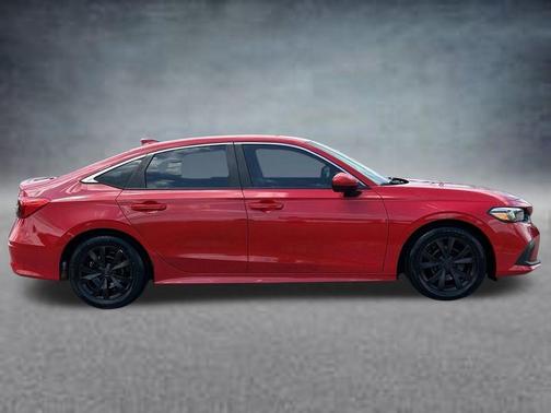 Rallye Red 2022 Honda Civic LX