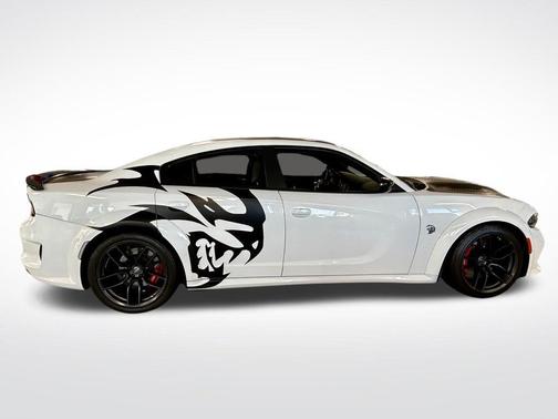 White Knuckle Clearcoat 2023 Dodge Charger SRT Hellcat Widebody