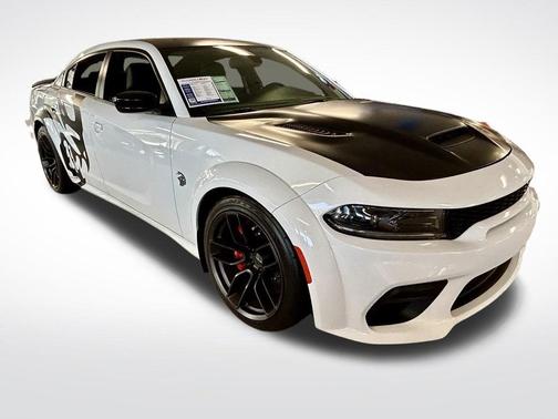 White Knuckle Clearcoat 2023 Dodge Charger SRT Hellcat Widebody