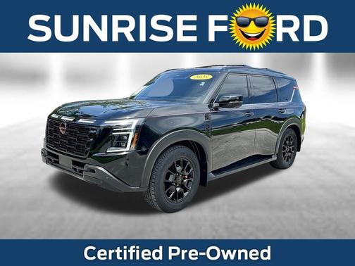 Black 2025 Nissan Armada PRO-4X