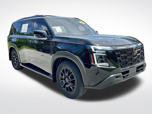 Black 2025 Nissan Armada PRO-4X