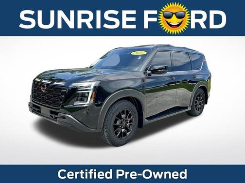 Black 2025 Nissan Armada PRO-4X